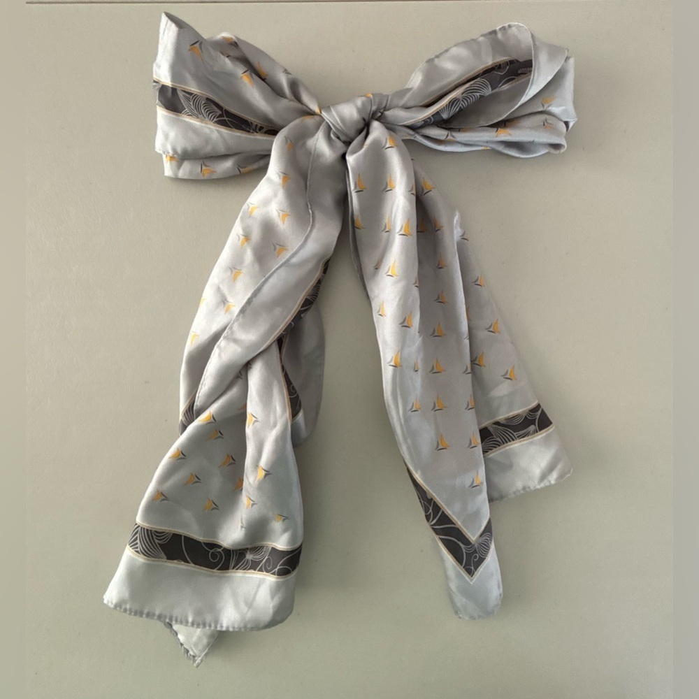 Kearny Bank | women’s silk scarf